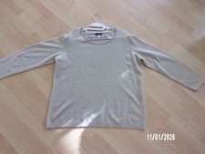 beiger/hellbrauner Winterpulli mit Kaschmir von MIA MODA    in Größe 46