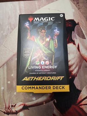 Magic The Gathering - Aetherdrift Commander Deck - Living Energy