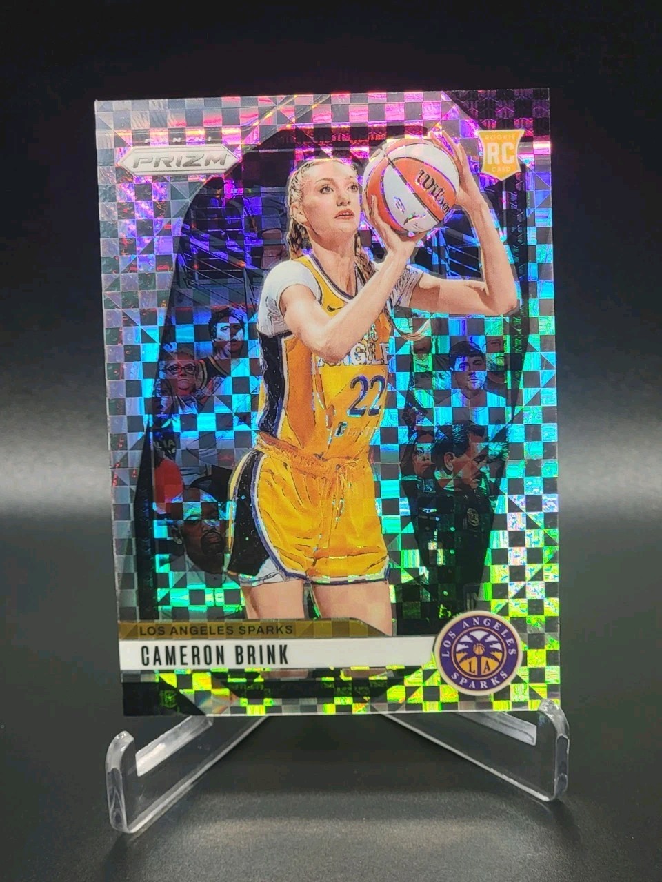2024 Panini Prizm WNBA - Cameron Brink #127 Checkerboard Prizm (RC) SSP