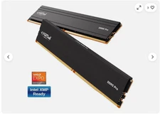 Crucial Pro 48GB (2 x 24GB) DDR5 6000 (PC5 48000) XMP 3.0 & AMD EXPO Ready Deskt