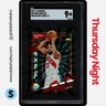 2021 PANINI DONRUSS #38 FRED VANVLEET HOLO BLACK LASER 1/1 SGC 9