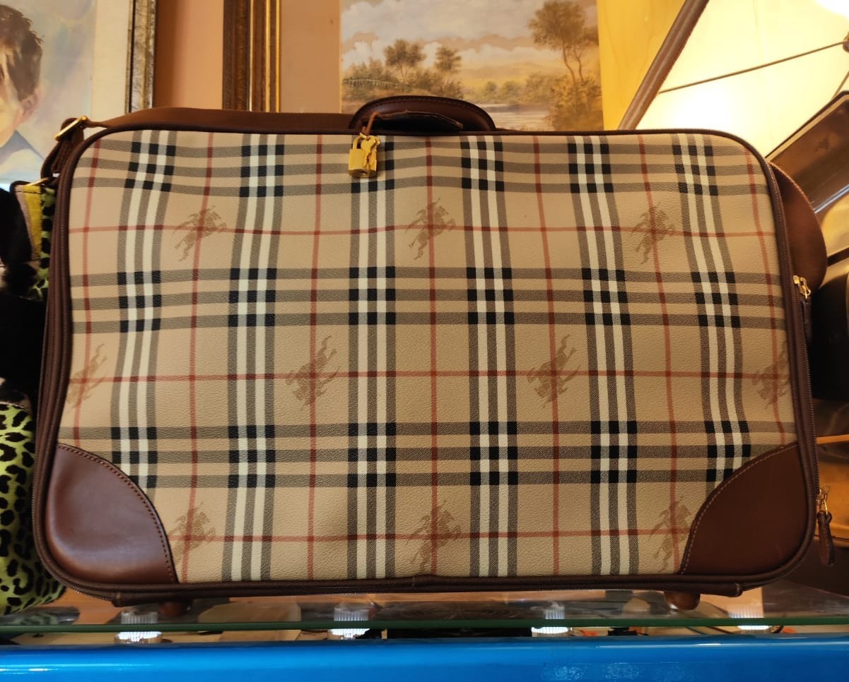 Borsa Da Viaggio Burberry Vintage