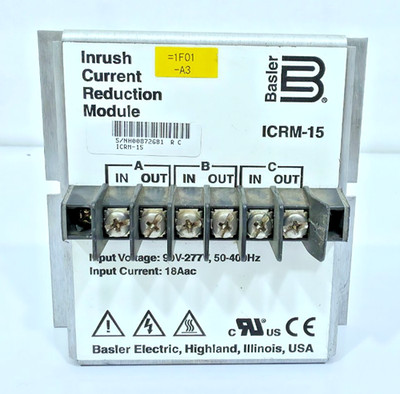 BASLER Parallel Module ICRM-15 90-277V  FAST SHIPPING