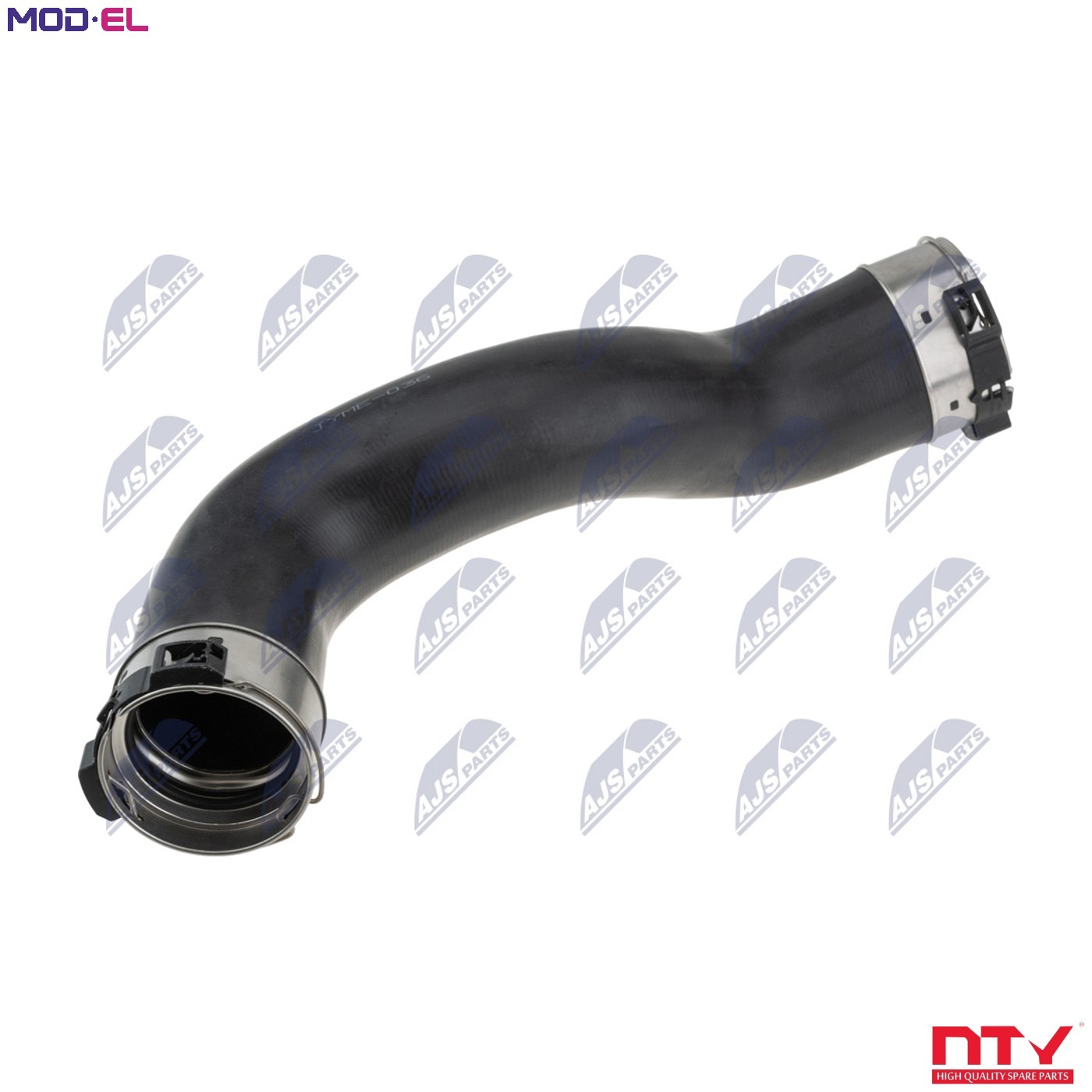 Air duct pipe Charge Air Cooler Rubber with fabric lining GPP-ME-036 NTY - Image 10