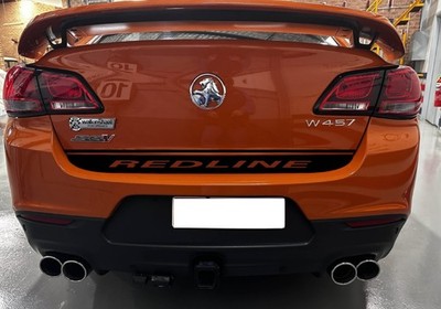 Holden Commodore Sedan Boot Decal VF SSV Redline Vinyl Stickers 03