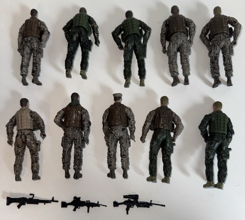 1:18 Blue Box Toys BBi Elite Force Military Action Figure Lot US Army USMC Navy - Picture 2 of 13
