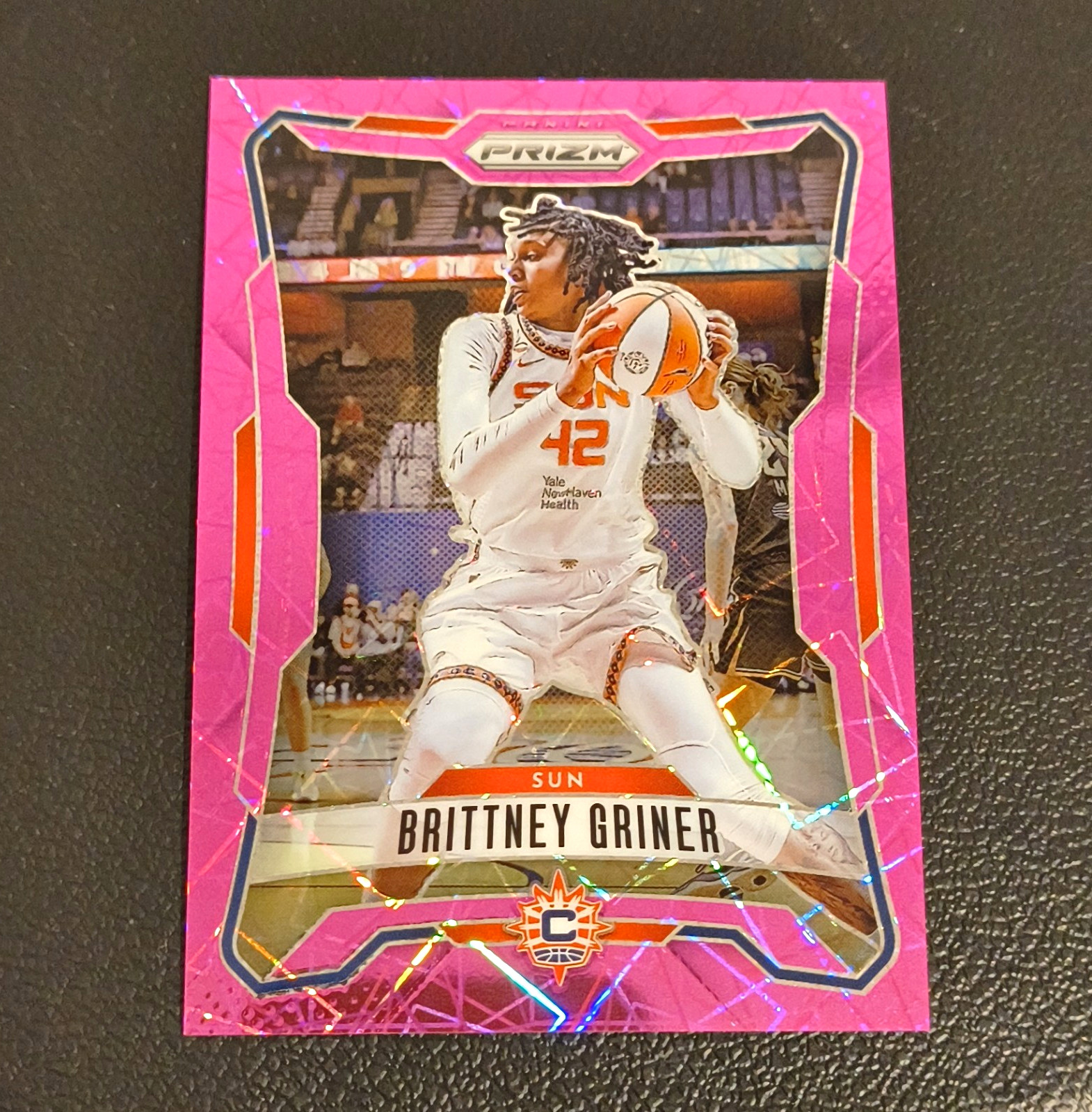 2026 Panini Prizm WNBA Brittney Griner #46 Pink Velocity Prizm /79