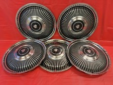 Vintage Set Of 5 1965 Mercury Comet 14 Hubcaps