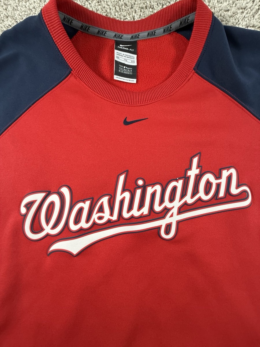 Vintage Y2K Nike Team MLB Washington Nationals Center Swoosh