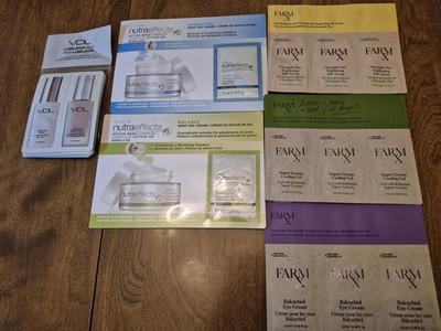 Avon moisturizer samples for face and eyes. Face primer. Several types 
