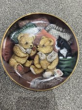 Franklin Mint Limited Edition Plate "Bear Facts" By Sue Willis