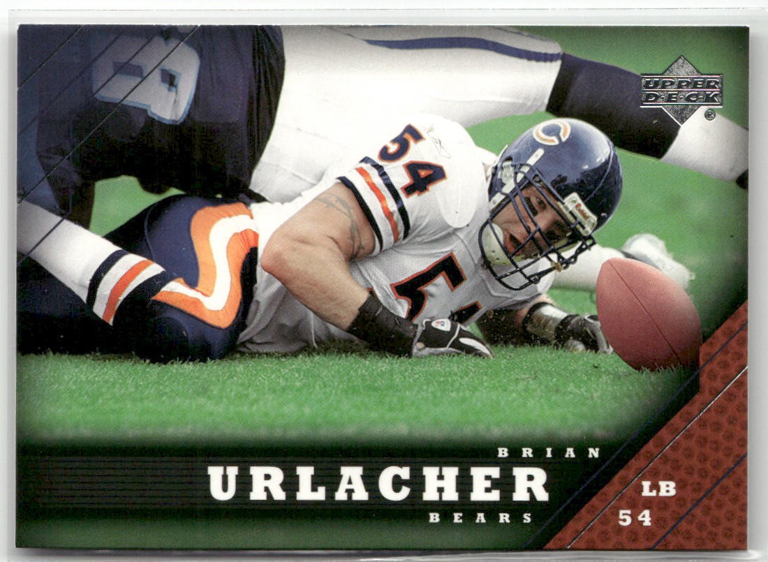 2005 UPPER DECK #32 BRIAN URLACHER CHICAGO BEARS