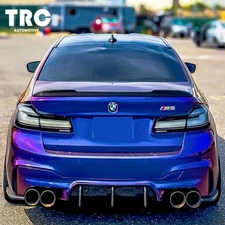 LCI LED Tail Lights For BMW G30 G38 F90 M5 2017-2020 Smoked White Lens Rear Lamp