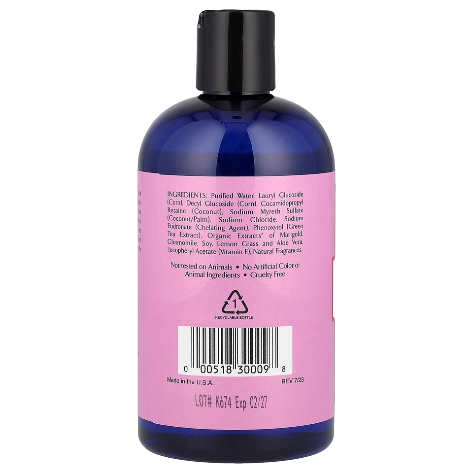 Baño de burbujas, manzanilla lavanda, 12 fl oz (360 ml) Foto 2 de 2