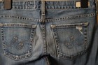 AG adriano goldschmied 29R distressed Nikki relaxed skinny jeans for women — photo 4