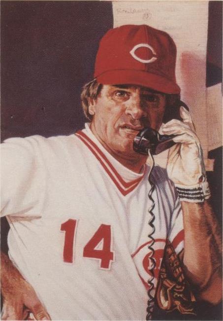 1985 Topps/Renata Galasso Official Pete Rose Baseball Card Set - Pete Rose #30 - 1 of 1