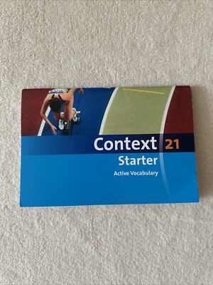 Context 21 - Starter: Active Vocabulary: Vokabeltaschenbuch | Buch | Zustand gut