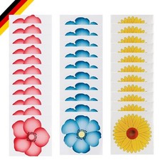 30 Stück Fenster Fliegenfallen, Fruchtfliegenfalle Klebefalle Fenster Obstfli...