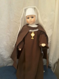 porcelain nun doll
