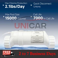 Turbo Cell Salt Chlorinator Cell Swimming Pool For Hayward T-Cell-3 New 15000