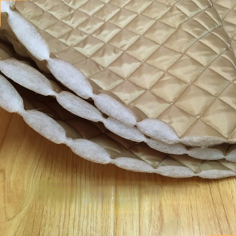 Doppelseitiger Baumwollgepolsterter Futterstoff Dicke Jackenfutter Baumwolljacke - Bild 3 von 4