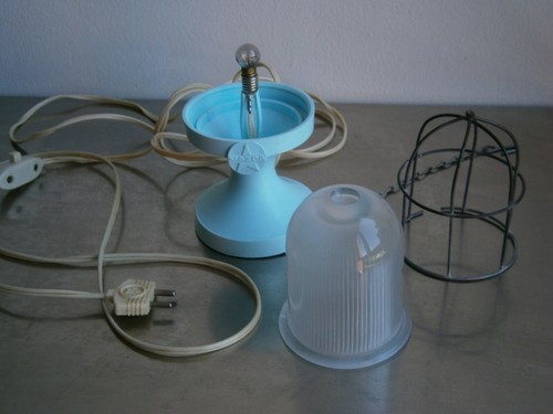 Workshop Lamp Mazda Vintage Miniature Toy Night Light Child 1950 - Picture 4 of 9