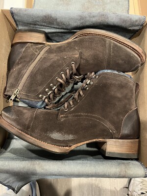 Freebird “Nate” Brown Suede Boots, Size 12, Brand New In box  display picture 2