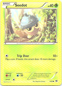 Seedot 2/99 Pokemon Next Destinies Light Play