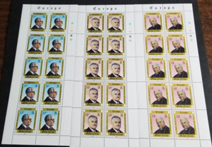 GIBRALTER- SOUVENIR SHEETS{4} ALL MNH