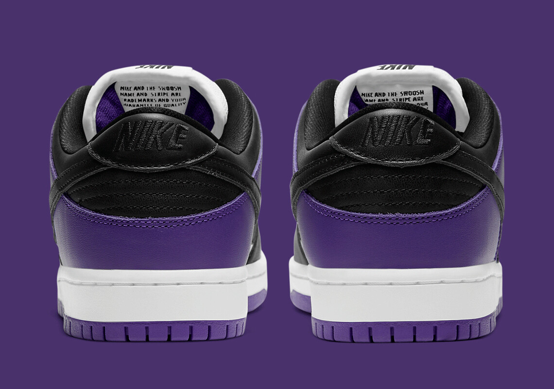 NIKE DUNK LOW PRO コートパープル　27CM Nike SB Dunk Low Pro Court Purple Black White Men's Shoes Sz14