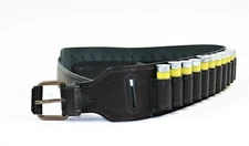 New Genuine Leather Shotgun Shell 24 Cartridge Carrier Belt Bandolier 20 Gauge 