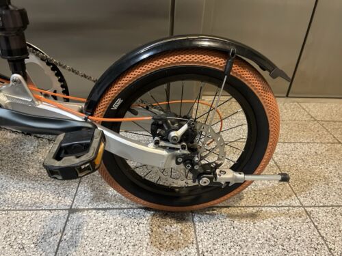Bicicletta pieghevole Mercedes Benz Folding Bike bicicletta pieghevole, pieghevole argento - Foto 16 di 17