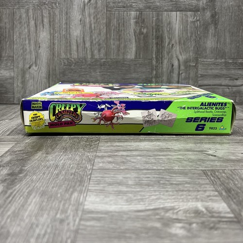 Creepy Crawlers Alienites Mold Pak Intergalactic Bugs 9823 ToyMax 1994 SEALED - Picture 13 of 22