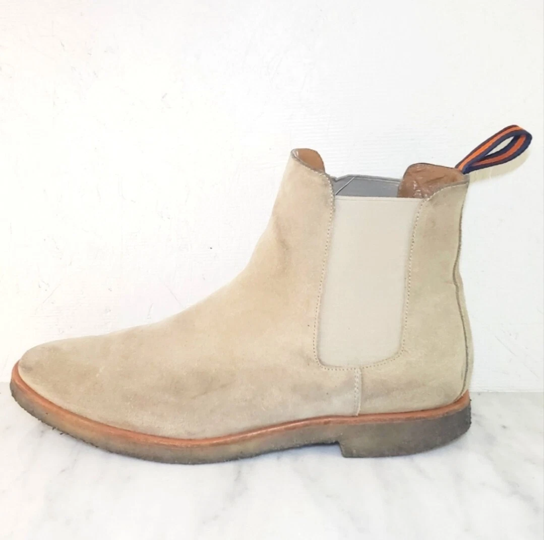 Chuck suede top chelsea boots