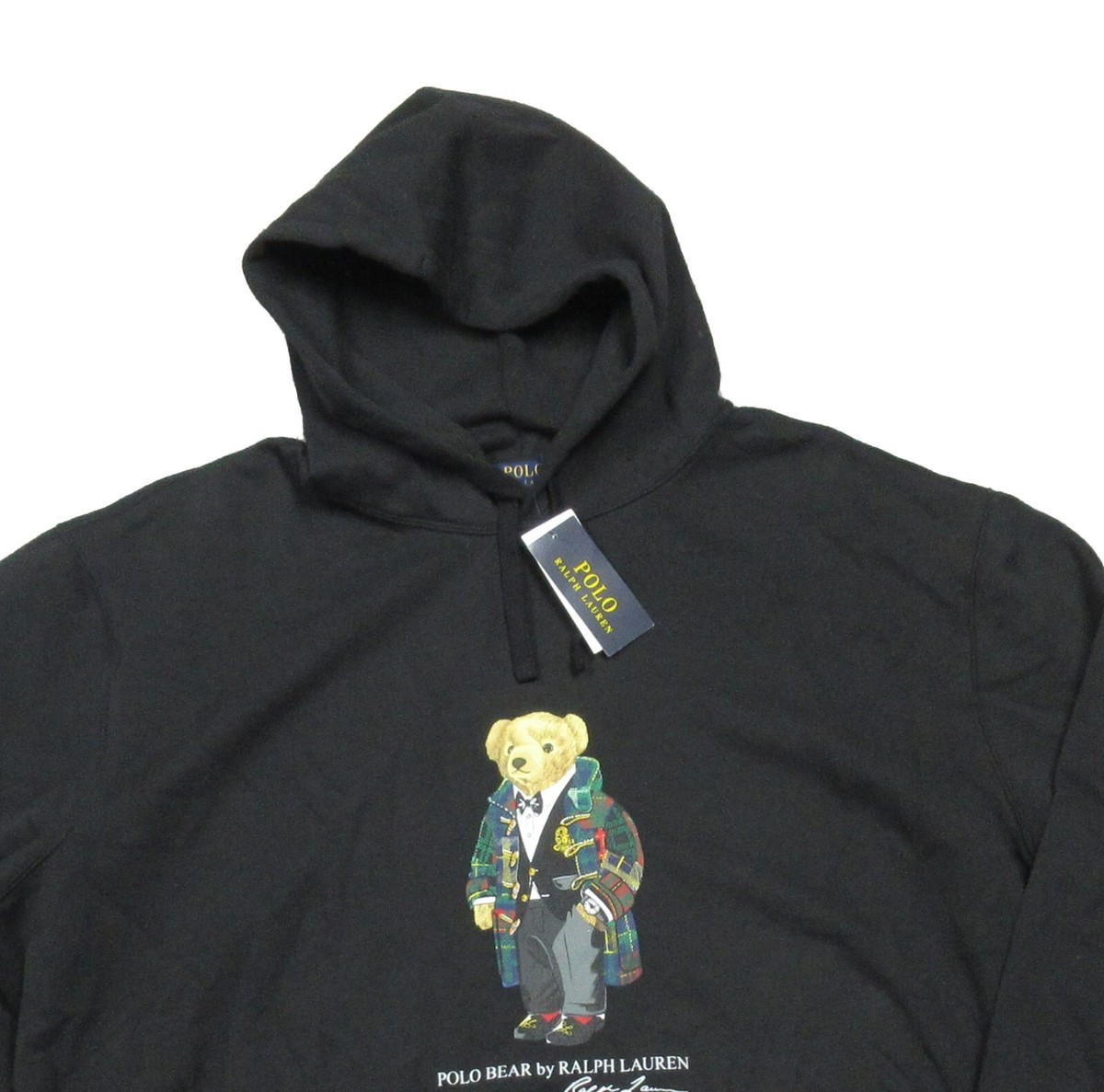 Ralph Lauren Polo Bear パーカー XL ブラック Polo Ralph Lauren Big & Tall Black Holiday Gift Bear Bear Fleece