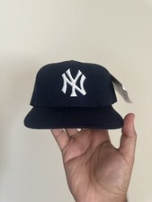 Vintage Drew Pearson Wool Blend NY Yankees Fi...