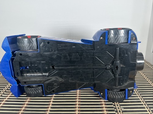 BATMAN Power Attack Total Destruction Blue Batmobile Mattel W7232 DC comics - Picture 9 of 10