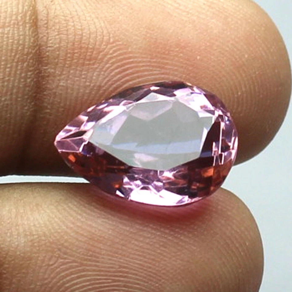 17.75 Ct. Flawless Pink Kunzite Pear Cut AAA+ Loose Gemstone Gift for Women - Image 4 of 4
