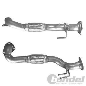 Flexrohr Exhaust Pipe Stainless For Ford Galaxy Seat Alhambra VW Sharan 1,9 Tdi
