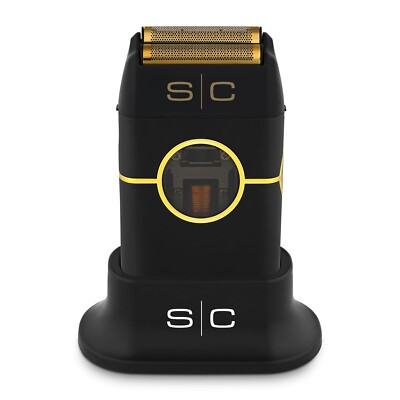 StyleCraft Instinct Metal Edition Double Foil Shaver Black | SC807B