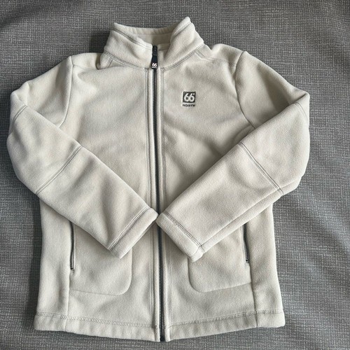 66 North Iceland Youth Baldour Fitted Fleece Jacket Unisex size 10 Year - Picture 1 of 13