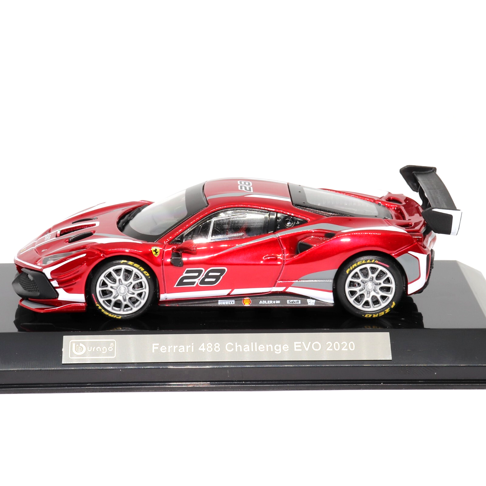 Bburago Ferrari 488 Challenge EVO 2020 1:43 Scale Die-cast Metal Model Car
