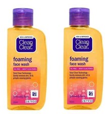 Clean & Clear Foaming Face Wash used for oily...