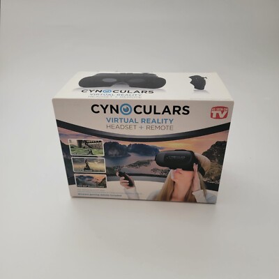 Cynoculars Mobile Phone Virtual Reality VR Headset + Remote Model ATV-CYNO