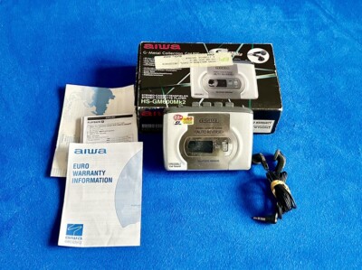 Aiwa Walkman HS-GM600Mk2 mit OVP Defekt Retro Vintage Minikassettenrekorder