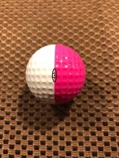 PING GOLF BALL/S-PINK/WHITE PING EYE 1... NO KARSTEN TEXT......9.5/10