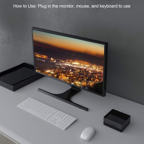 Mini Pc I5‑8259U 8Gb Ram 256Gb Rom 2.3Ghz Media Player Kb2 110‑240V(Us Pl Set - Picture 7 of 24