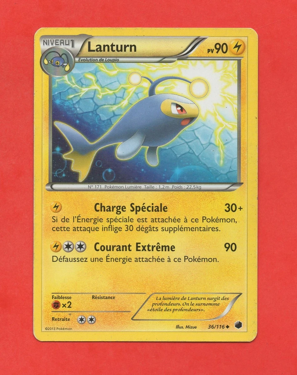 Pokemon N 36 116 Lanturn PV90 A6346