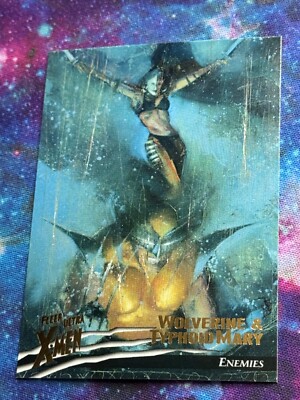 Tyger Tiger X-Men Marvel Fleer Vtg 1996 BASE Insert Gold Foil Comic Card #47