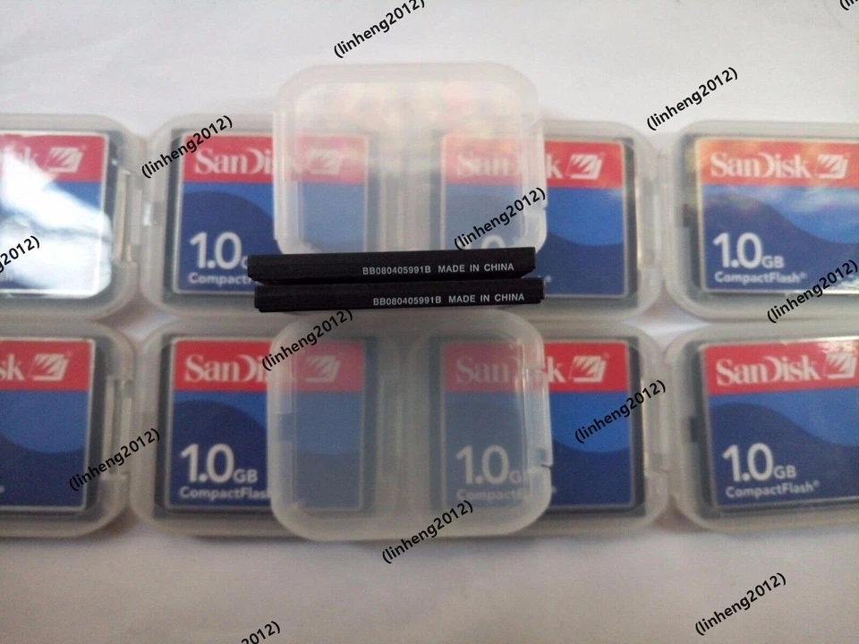 10PCS Sandisk 1GB CF Compact Flash Card 1GB CF Memory card SDCFJ - Image 3 of 3